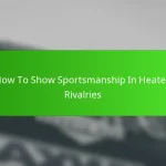 How To Show Sportsmanship In Heated Rivalries